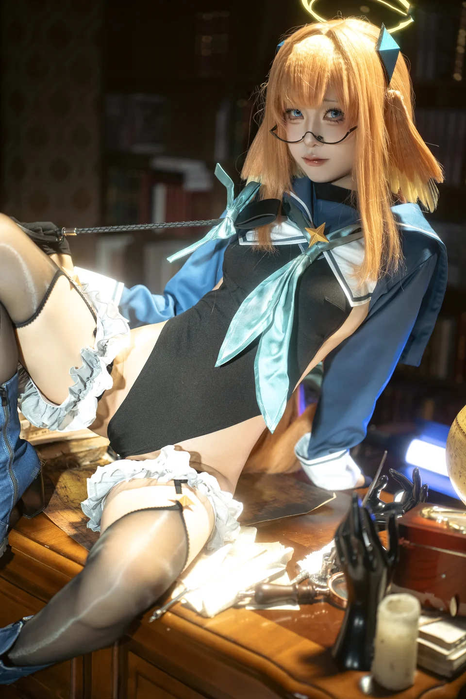 矢量鱼_No_025_蔚蓝档案·圆堂志美子校服_50P_513MB tg@simisebaisi 【丝足阁】016.webp